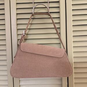 Juna Taupe Suede Women's Bag